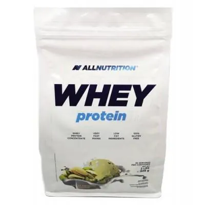 Протеїн сироватковий концентрат Allnutrition Whey Protein солоні фісташки, 908 г