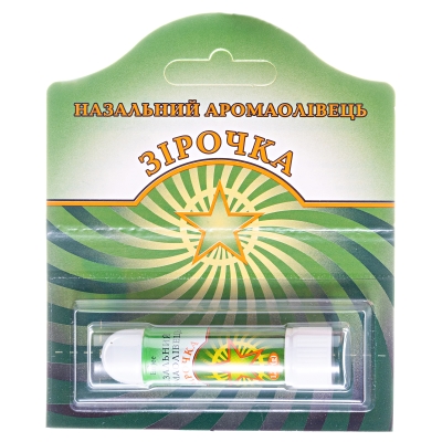 Назальный аромакарандаш Звездочка Enjee д/инг. по 1.2 г