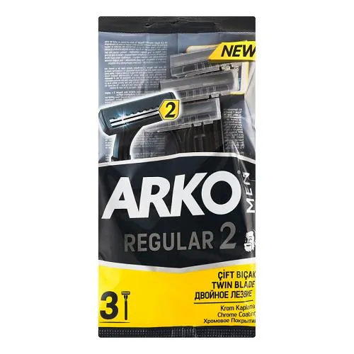 Станок для гоління ARKO Regular 2, 3 шт