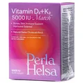 Вітамін D3+K2 Vitamin D3+K2 MATCH Perla Helsa 5000 IU + 75 мкг капсули №60