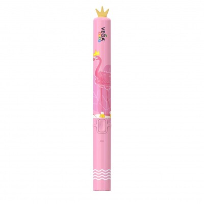 Електрична зубна щітка Vega Kids VK-500Р звукова, дитяча, рожева