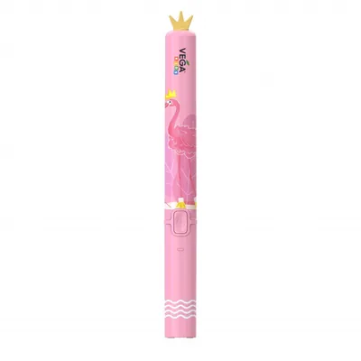 Електрична зубна щітка Vega Kids VK-500Р звукова, дитяча, рожева