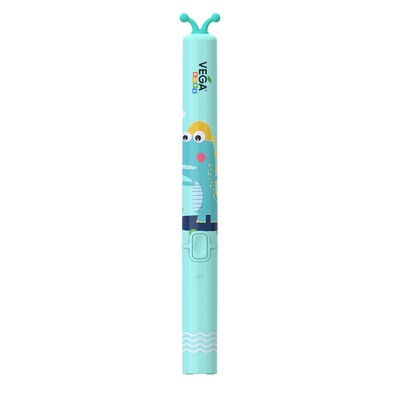 Электрическая зубная щетка Vega Kids VK-500B звуковая, детская, бирюзовая