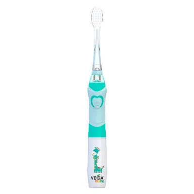 Електрична зубна щітка Vega Kids VK-400B LIGHT-UP звукова, дитяча, блакитна