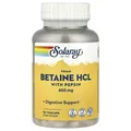 Бетаїн гідрохлорид Solaray Betaine HCI 650 мг, 90 капсул