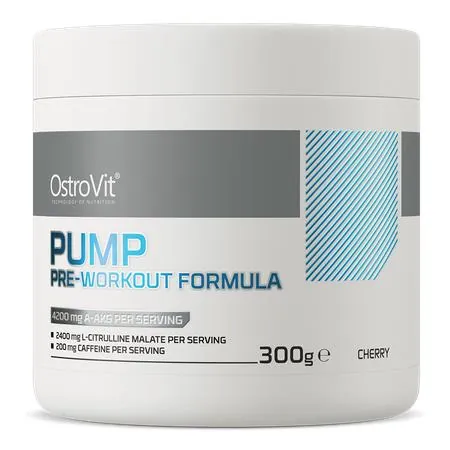 Передтренувальний комплекс OstroVit Pump Pre-Workout вишня, 300 г
