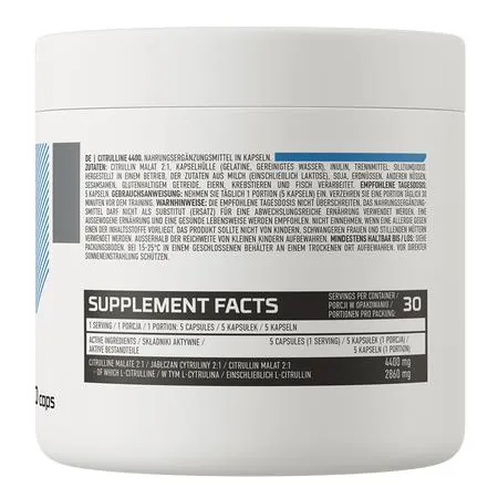 Цитрулін Ostrovit Citrulline 4400 мг, 150 капсул