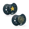 Пустышка силиконовая Lovi Stardust динамическая, 22/893-green, 3-6 месяца, 2 шт