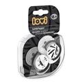 Пустышка силиконовая Lovi Salt&Pepper динамическая 22/880, 18+ месяцев, 2 шт