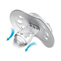 Пустушка силіконова Lovi Salt & Pepper динамічна 22/880, 18+ місяців, 2 шт