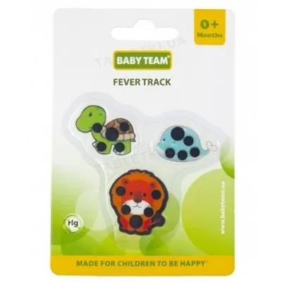 Термометр Baby Team 7310 наклейка на лоб