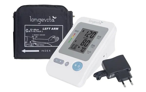 Тонометр Longevita BP-1304 автоматичний з мережевим адаптером