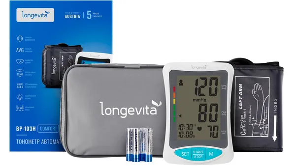 Тонометр Longevita BP-103Н автоматичний