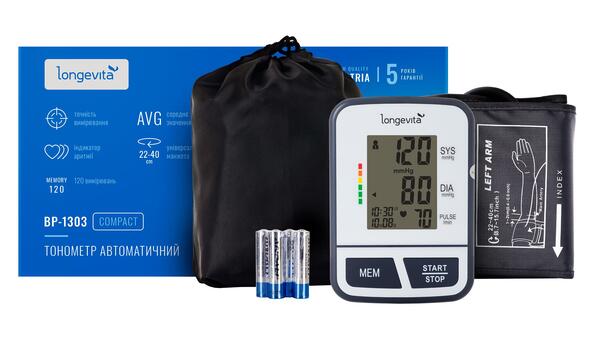 Тонометр Longevita BP-1303 автоматический