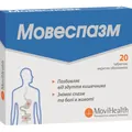 Мовеспазм таблетки, в/о №20 (10х2)