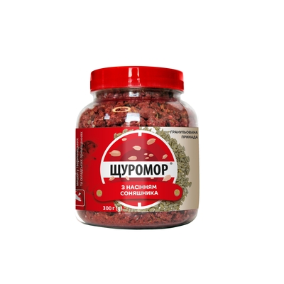 Щуромор с семенами подсолнечника гранулированная приманка для уничтожения крыс и мышей, 300 г