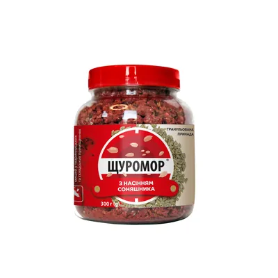 Щуромор з насінням соняшника гранульована принада для знищення щурів та мишей, 300 г