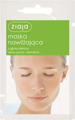 Маска для обличчя Ziaja Глиняні маски зволожуюча, 7 мл