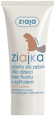Зубная паста Ziaja Baby с ксилитом, 50 мл