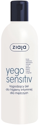 Гель для интимной гигиены Ziaja Men Yego Sensitiv, 300 мл