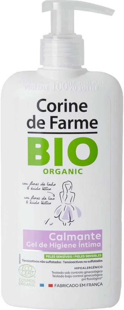 Гель для інтимної гігієни Corine de Farme Bio Organic Calmante заспокійливий, 250 мл