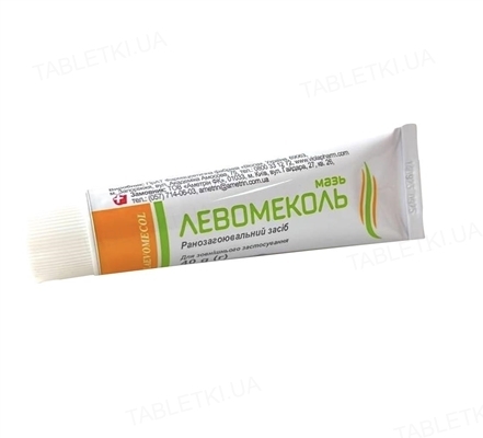 Левомеколь мазь по 40 г у тубах б/упак.