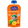 Пюре фруктовое Elfik Magic для детей с 5 месяцев яблоко-манго, 100 г