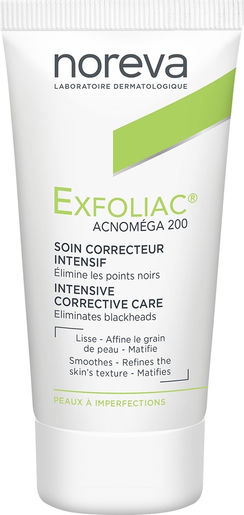 Крем для лица Noreva Exfoliac Acnomega 200 Intensive интенсивный матирующий, 30 мл