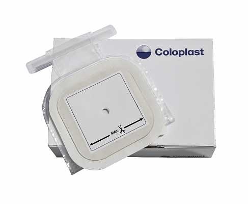 Калоприемник Coloplast 6100 стомический MC 2000 однокомпонентный, размер для вырезания 10-80 мм, 30 штук