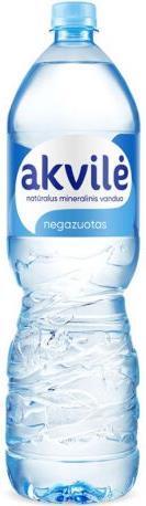 Вода минеральная Akvile негазированная, 1,5 л