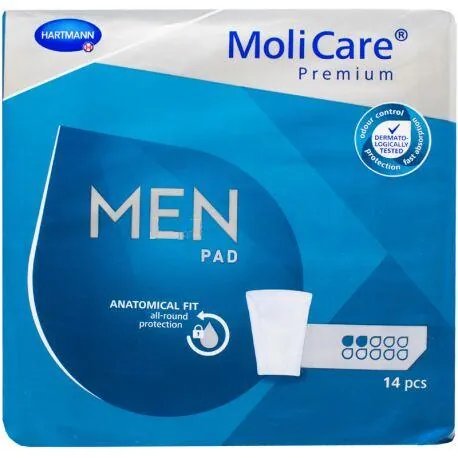 Прокладки урологічні MoliCare Premium Men pad 2 краплі, 14 штук