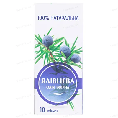 Ефірна олія Вертекс Ялівцева, 10 мл