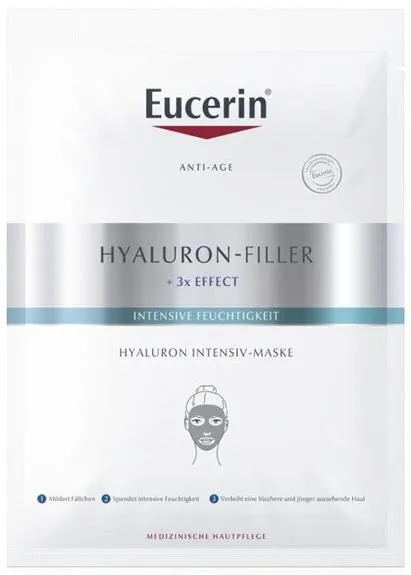 Маска для обличчя тканинна Hyaluron-Filler + 3x Effect з гіалуроновою кислотою (83540), 30 г