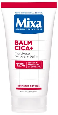 Бальзам Mixa Cica Balm+ багатофункціональний відновлювальний для подразненої сухої чутливої шкіри немовлят, дітей та дорослих, 50 мл