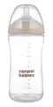 Пляшечка антиколікова Canpol Babies Natural Shape 35/402 з соскою Dual-zone з широким отвором, 330 мл
