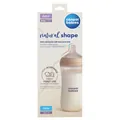 Пляшечка антиколікова Canpol Babies Natural Shape 35/402 з соскою Dual-zone з широким отвором, 330 мл