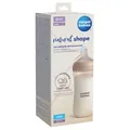 Пляшечка антиколікова Canpol Babies Natural Shape 35/402 з соскою Dual-zone з широким отвором, 330 мл