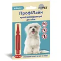 Краплі ProVET Profiline від бліх та кліщів для собак вагою до 4 кг, 1 піпетка по 0,5 мл