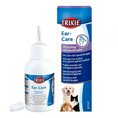 Капли ушные Trixie 2547 для животных, 50 мл
