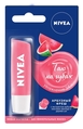 Бальзам для губ Nivea Арбузный фреш, с маслами авокадо и дерева ши, 1 шт