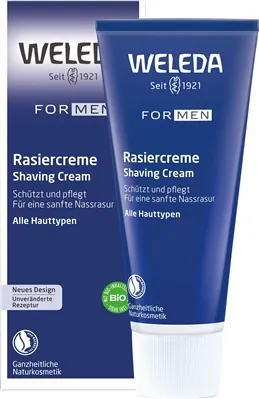 Крем для гоління Weleda For Men для чоловіків, 75 мл