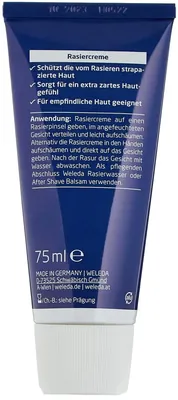 Крем для гоління Weleda For Men для чоловіків, 75 мл