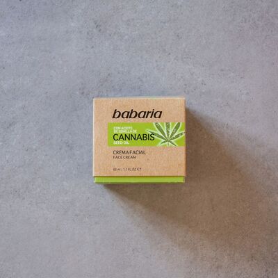 Крем для обличчя Babaria Cannabis олія насіння канабісу, 50 мл