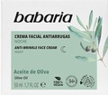 Крем для лица Babaria Olive Oil против морщин с маслом оливы, 50 мл