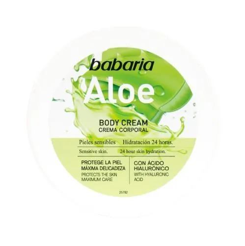 Крем для тіла Babaria Aloe, 400 мл