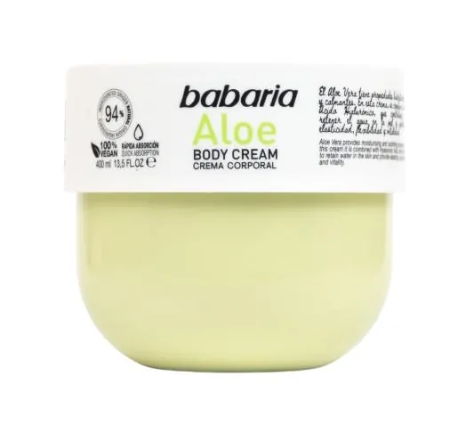 Крем для тіла Babaria Aloe, 400 мл