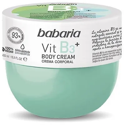 Крем для тіла Babaria Vit B3+, 400 мл