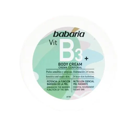 Крем для тіла Babaria Vit B3+, 400 мл