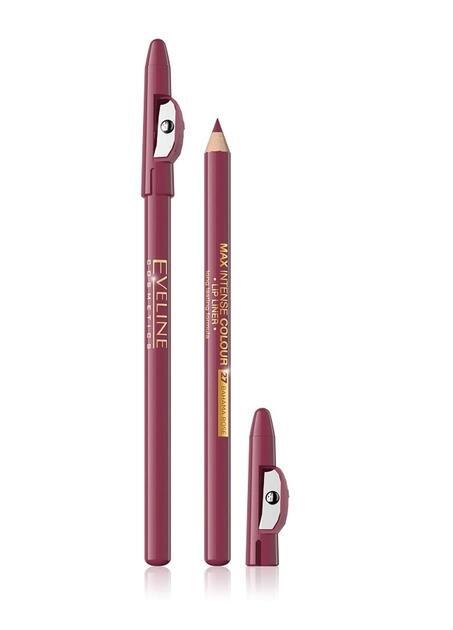 Контурный карандаш для губ Eveline Max Intense Colour 27 Bahama Rose, 7 г