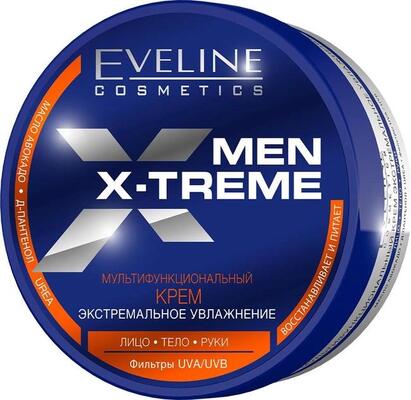 Крем Eveline Men X-treme мультифункциональное экстремальное увлажнение мужской, 200 мл